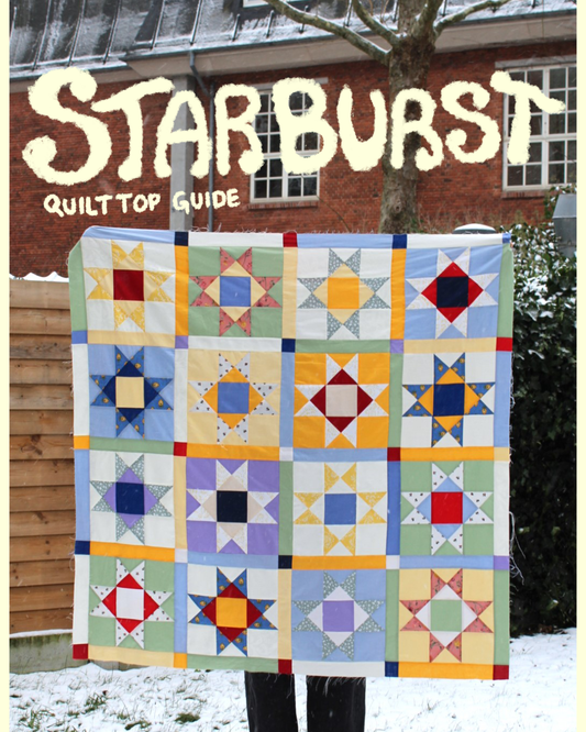 Starburst Quilt Top Guide: For Beginners